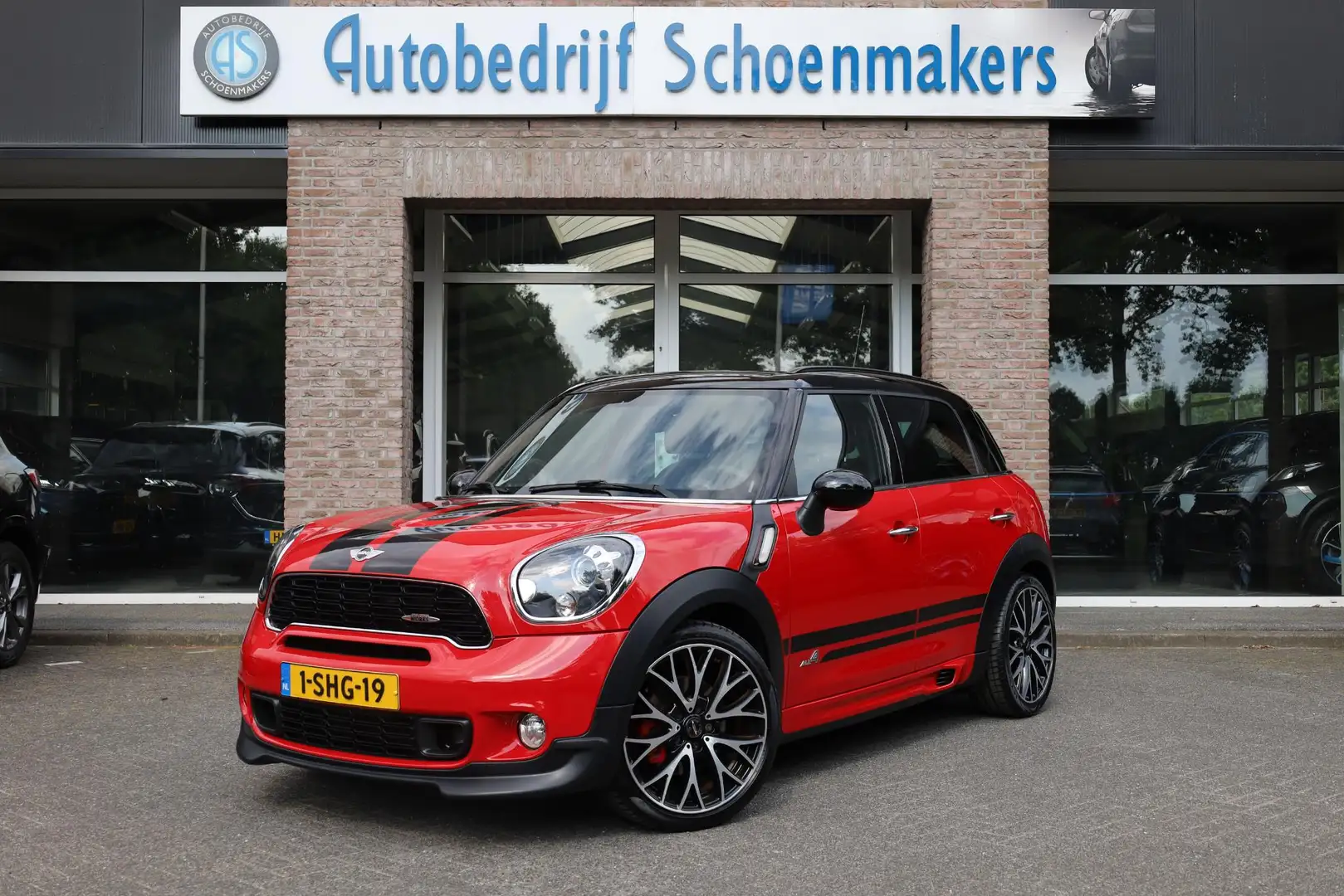 MINI John Cooper Works Countryman Mini 1.6 ALL4 PANO LEER HARMAN/KARDON STOELVERW. C Rood - 1