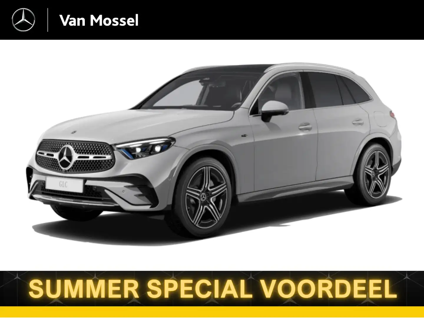 Mercedes-Benz GLC 400 e 4MATIC AMG Line /AMG Premium pakket/20-inch AMG- Szary - 1