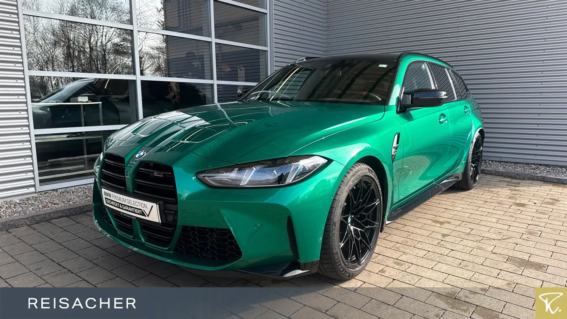 BMW M3 A Competition M Tou Navi H&K HUD Tempo H&K Vert - 1