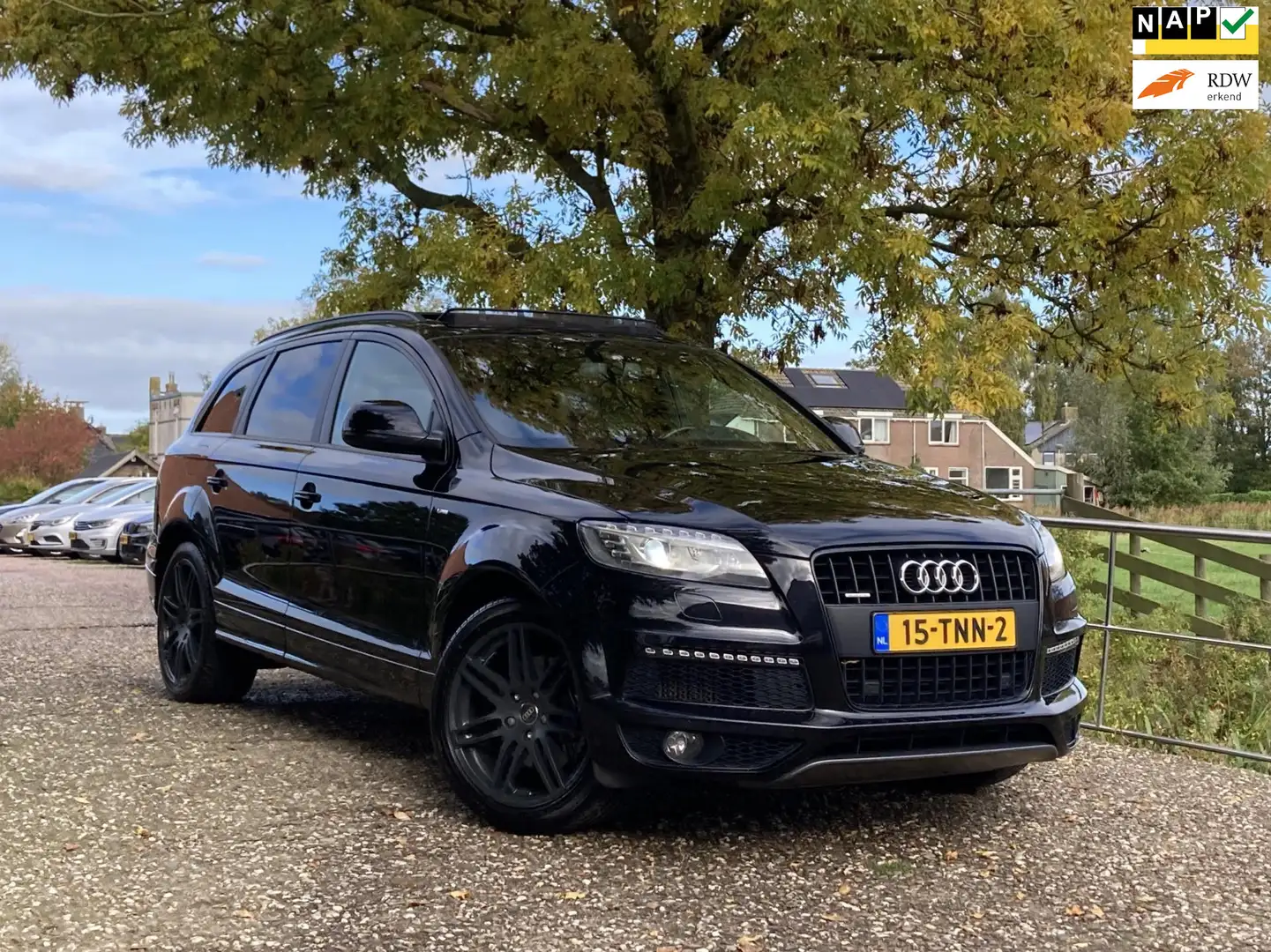 Audi Q7 3.0 TDI quattro 2x S-line| Eerste Eigenaar | Bom-v Noir - 1