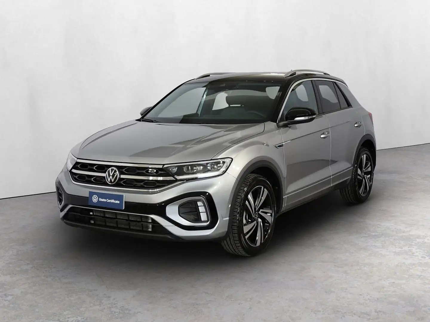Volkswagen T-Roc 1.5 tsi r-line dsg Argent - 1