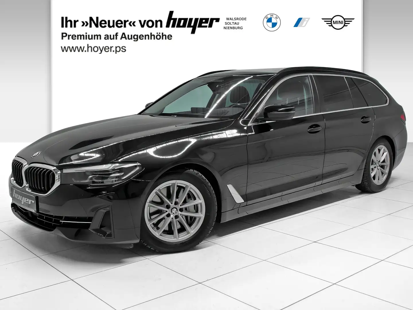 BMW 530 d Touring Head-Up DAB WLAN Standhzg. RFK Shz Schwarz - 1