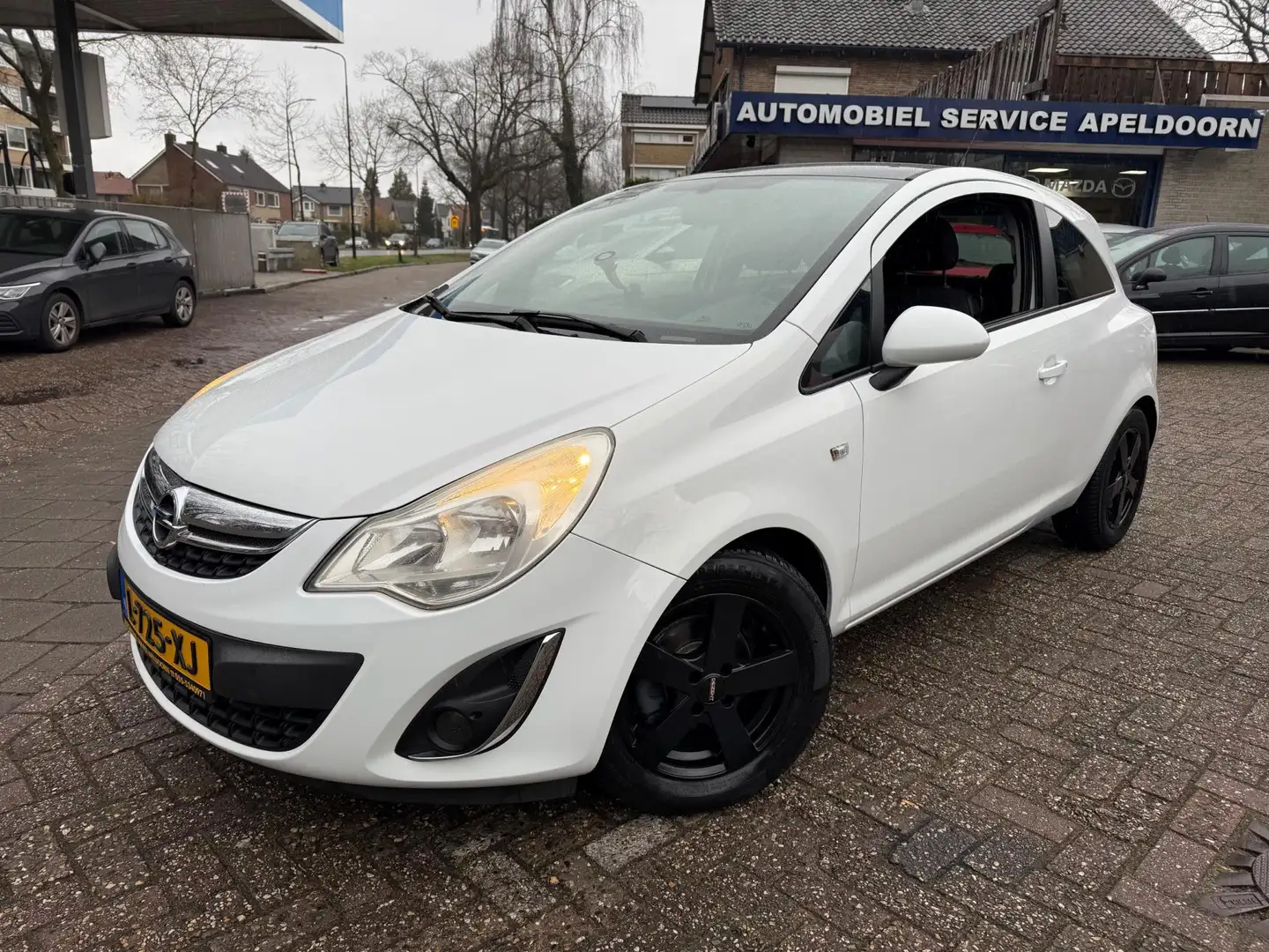 Opel Corsa 1.4-16V Edition * APK*AIRCO*LM. VELGEN*ELEKTR. RAM Blanc - 1