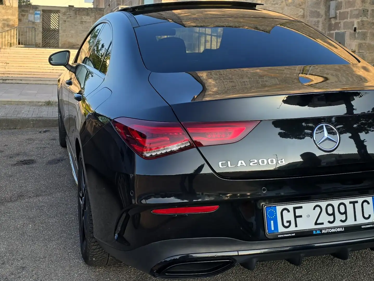 Mercedes-Benz CLA 200 CLA Coupe - C118 Coupe d Night edition auto Nero - 2