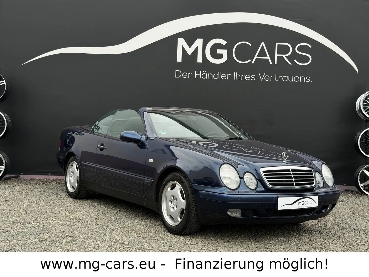 Mercedes-Benz CLK 200 ~Elegance~Automatik~98TKM~Kein Rost~Navi! Albastru - 2