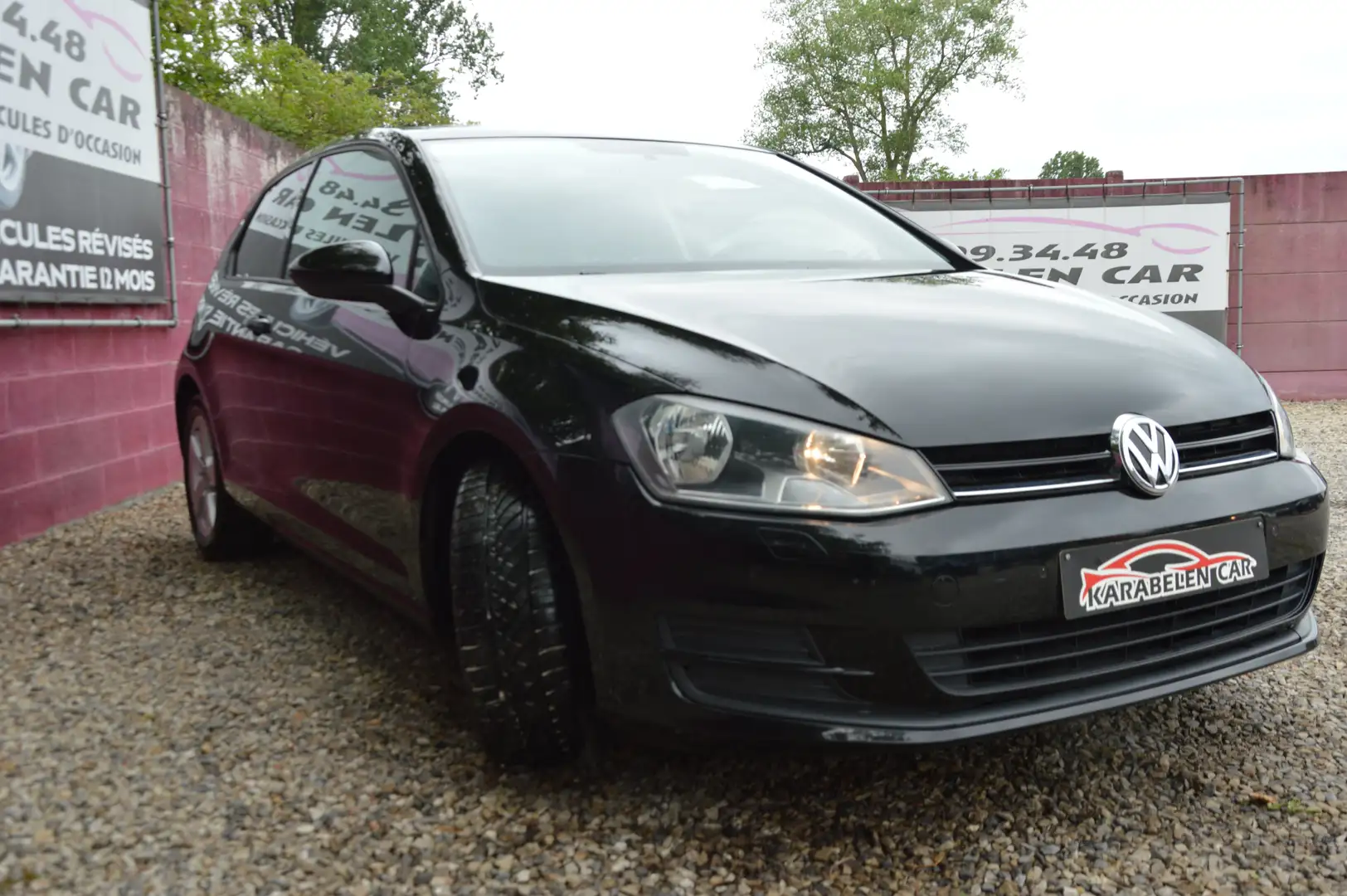 Volkswagen Golf 1.6CRTDi Trendline SENS AV/AR CLIM CRUIS 118.251KM Schwarz - 2