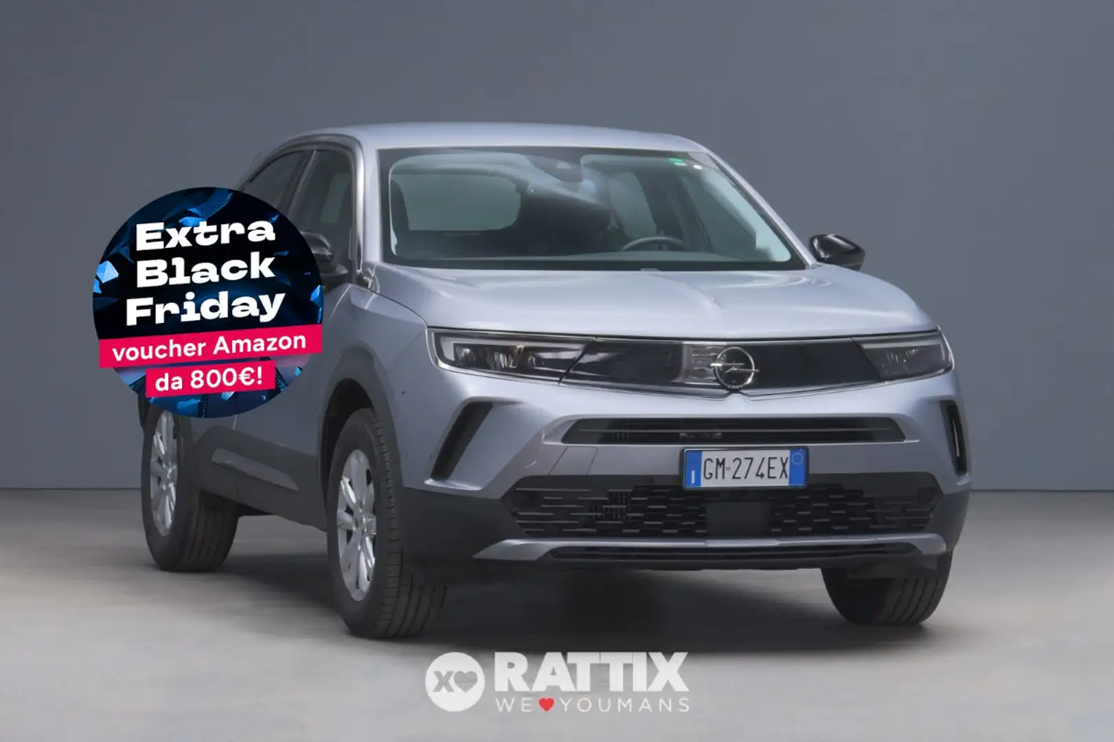Opel Mokka 1.2 t 130CV Edition AT8 Gris - 1