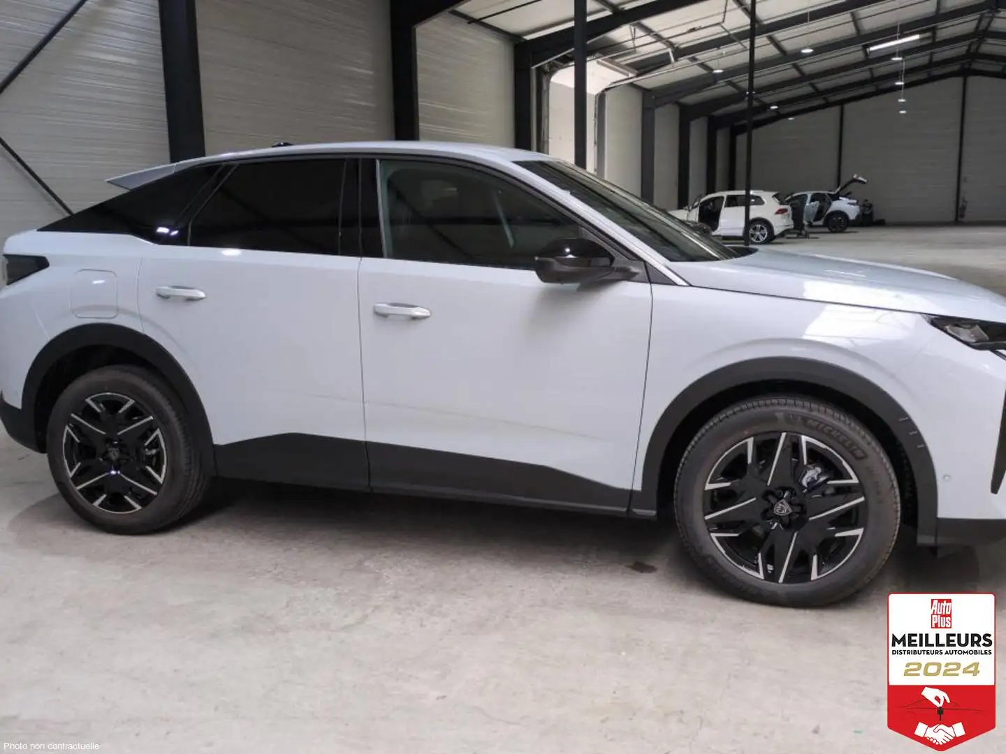 Peugeot 3008 HYBRID 136 E-DCS6 ALLURE SUREQUIPE Blanc - 2