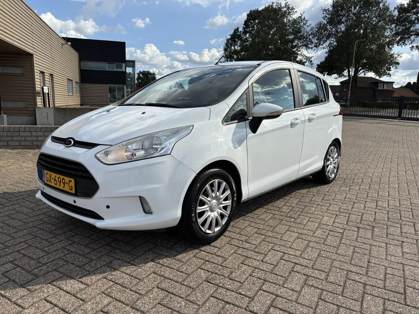 Ford B-Max 1.0 EcoBoost Style 100 pk [ airco,audio,pdc ] Wit - 1