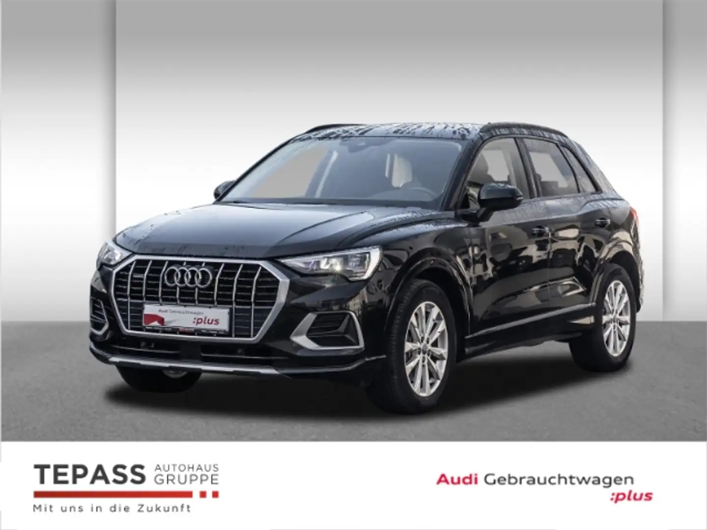Audi Q3 40 TFSI QUATTRO S TRONIC ADVANCED ACC PANO MMI PDC Zwart - 1