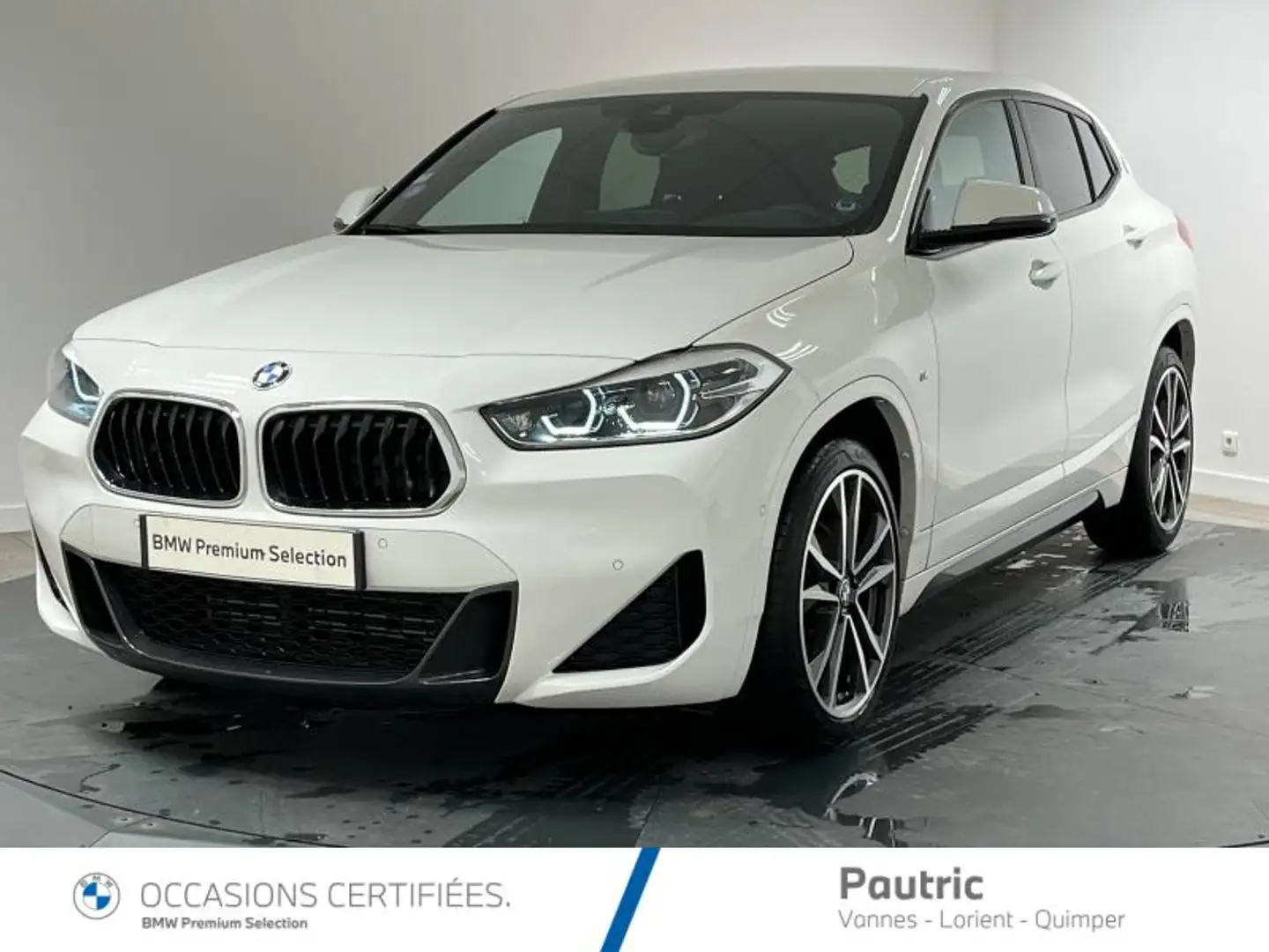 BMW X2 sDrive18iA 136ch M Sport DKG7 Weiß - 1