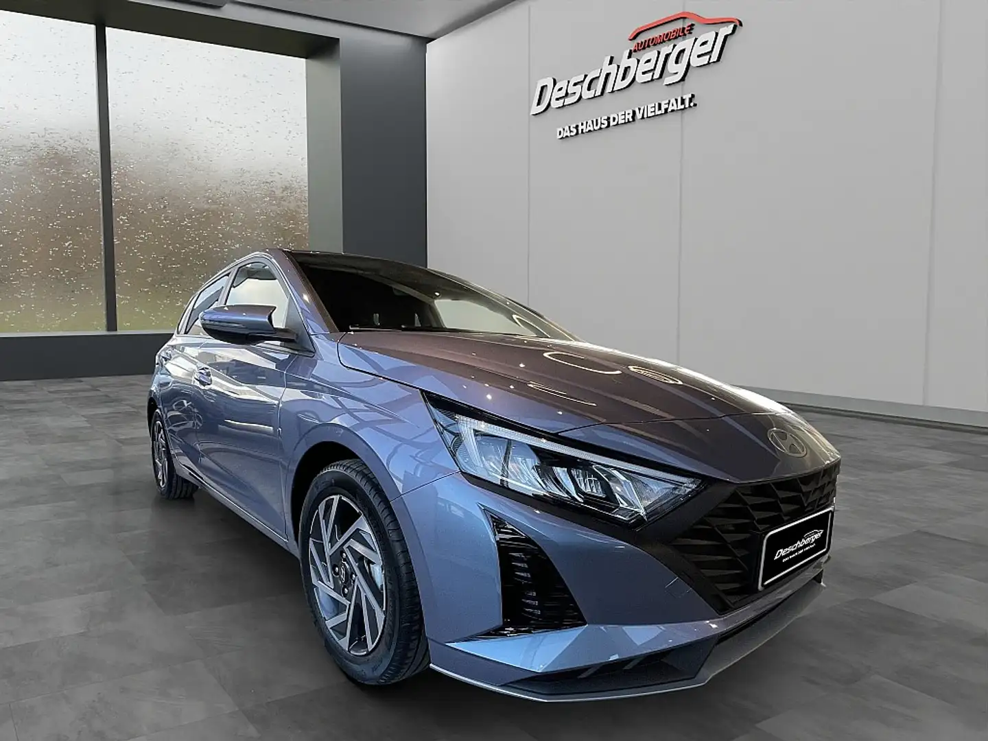 Hyundai i20 1,2 MPI Comfort Line Blau - 2