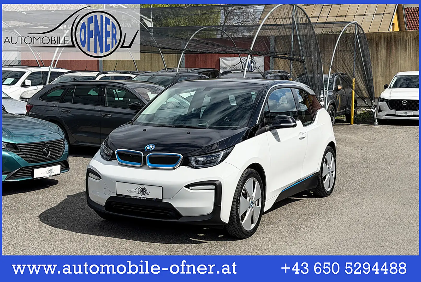 BMW i3 42,2kWh LED PDC Wärmepumpe Klimaautomatik MwSt-... Weiß - 1
