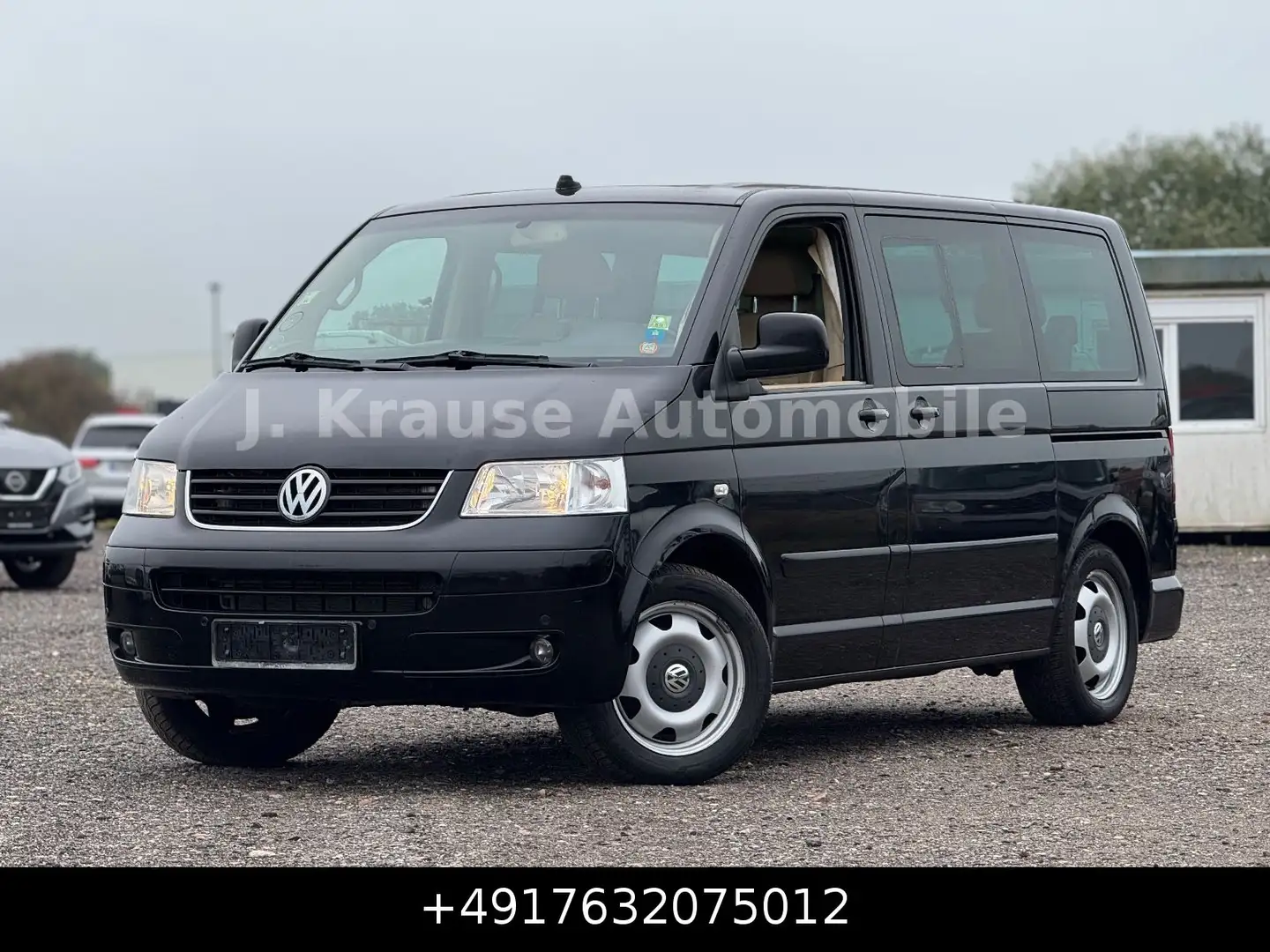 Volkswagen T5 Multivan 2.5 TDI Aut. Highline Stdhzg 6Sitz Schwarz - 1