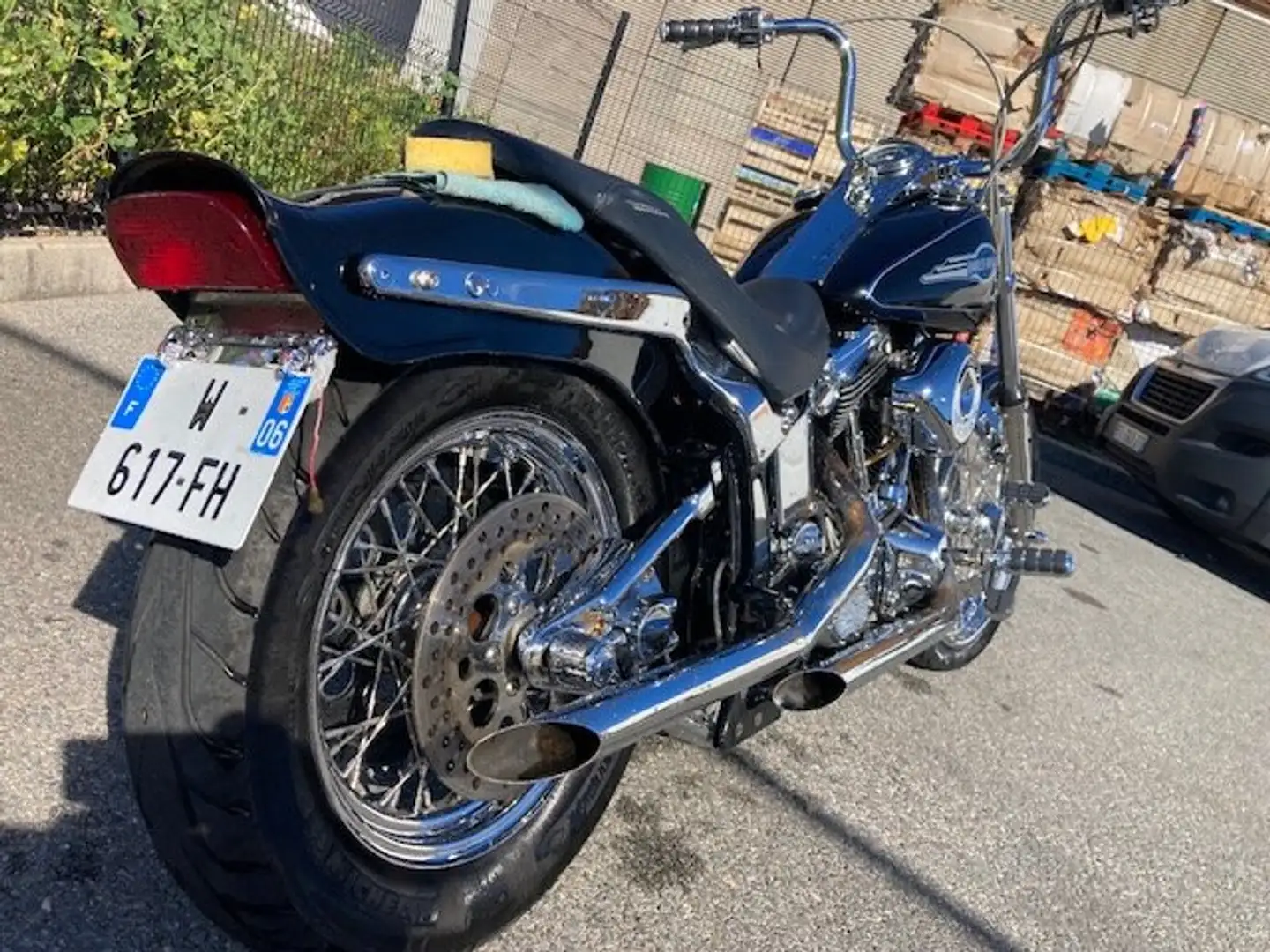 Harley-Davidson Softail 1340 Zwart - 2