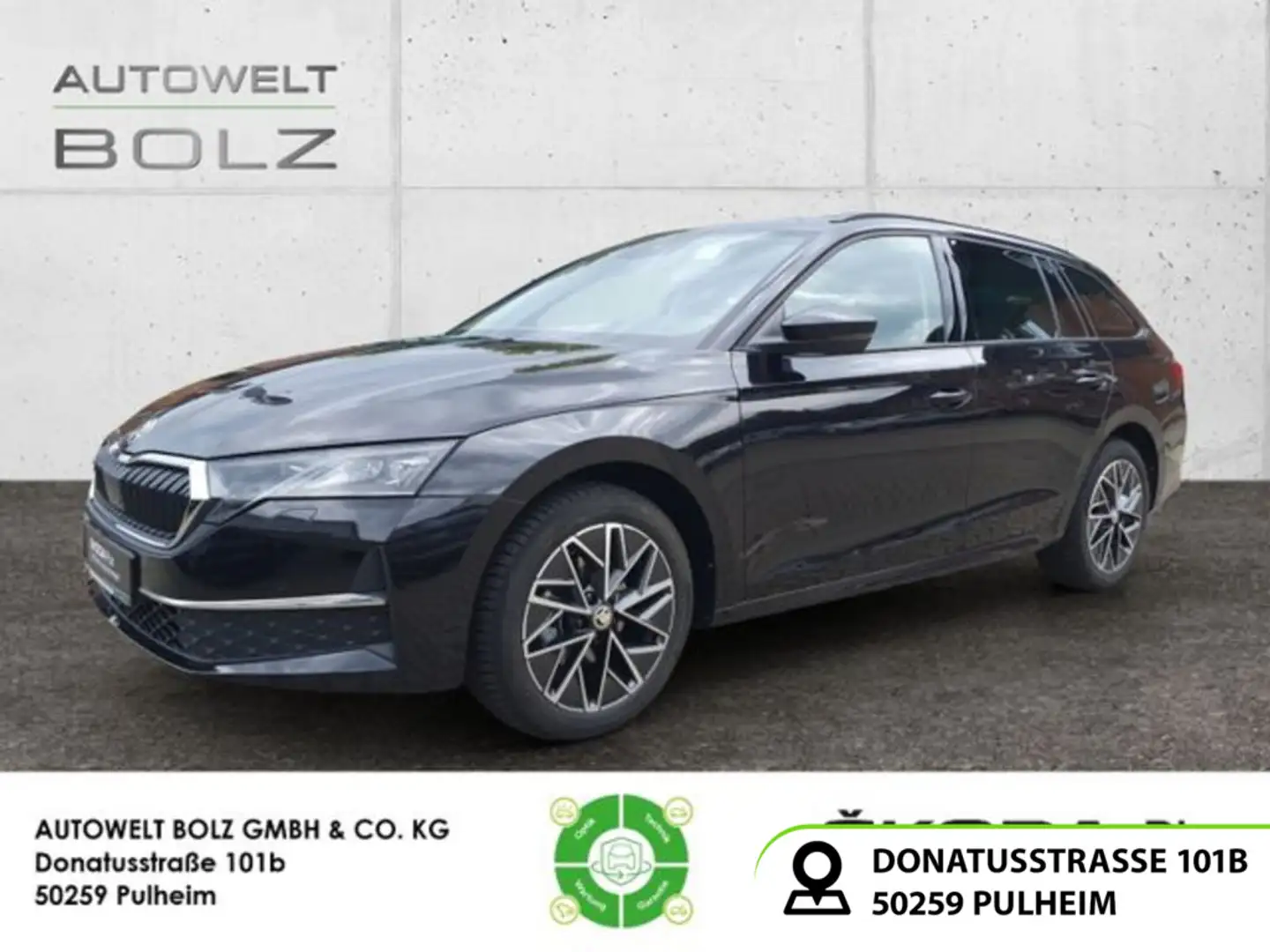 Skoda Octavia Combi Selection 2.0 TDI HUD Navi 360 Kam Schwarz - 1