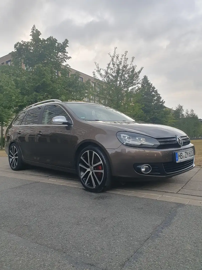 Volkswagen Golf Variant Highline Brązowy - 1