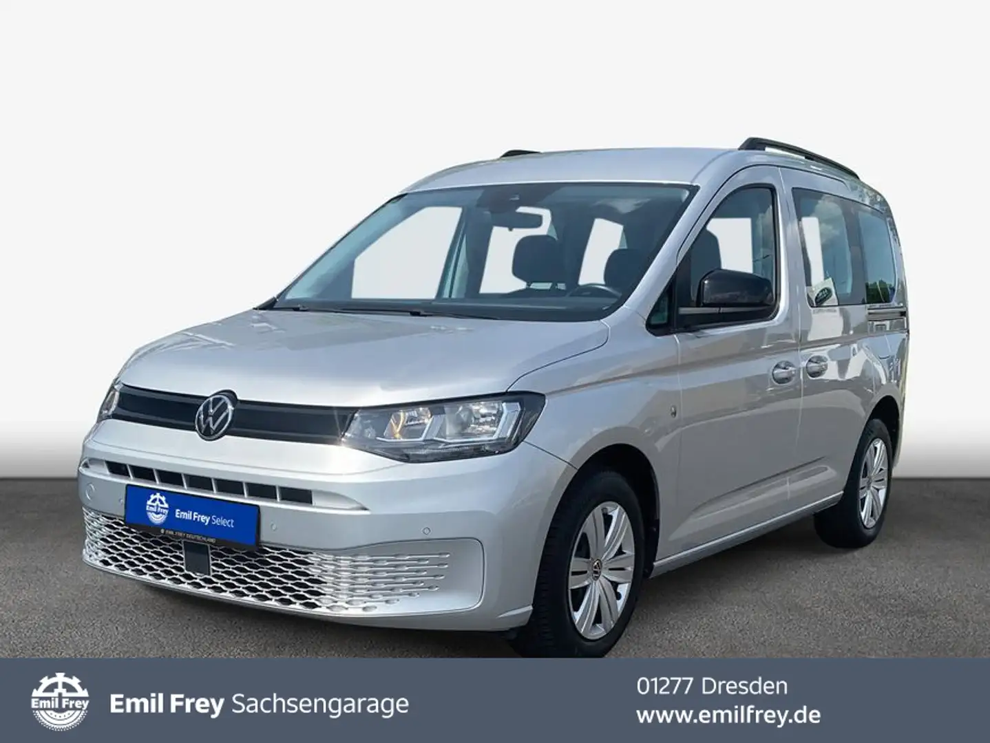 Volkswagen Caddy 1.5 TSI BMT (5-Si.) Caddy PDC RFC Klimaaut. Silber - 1