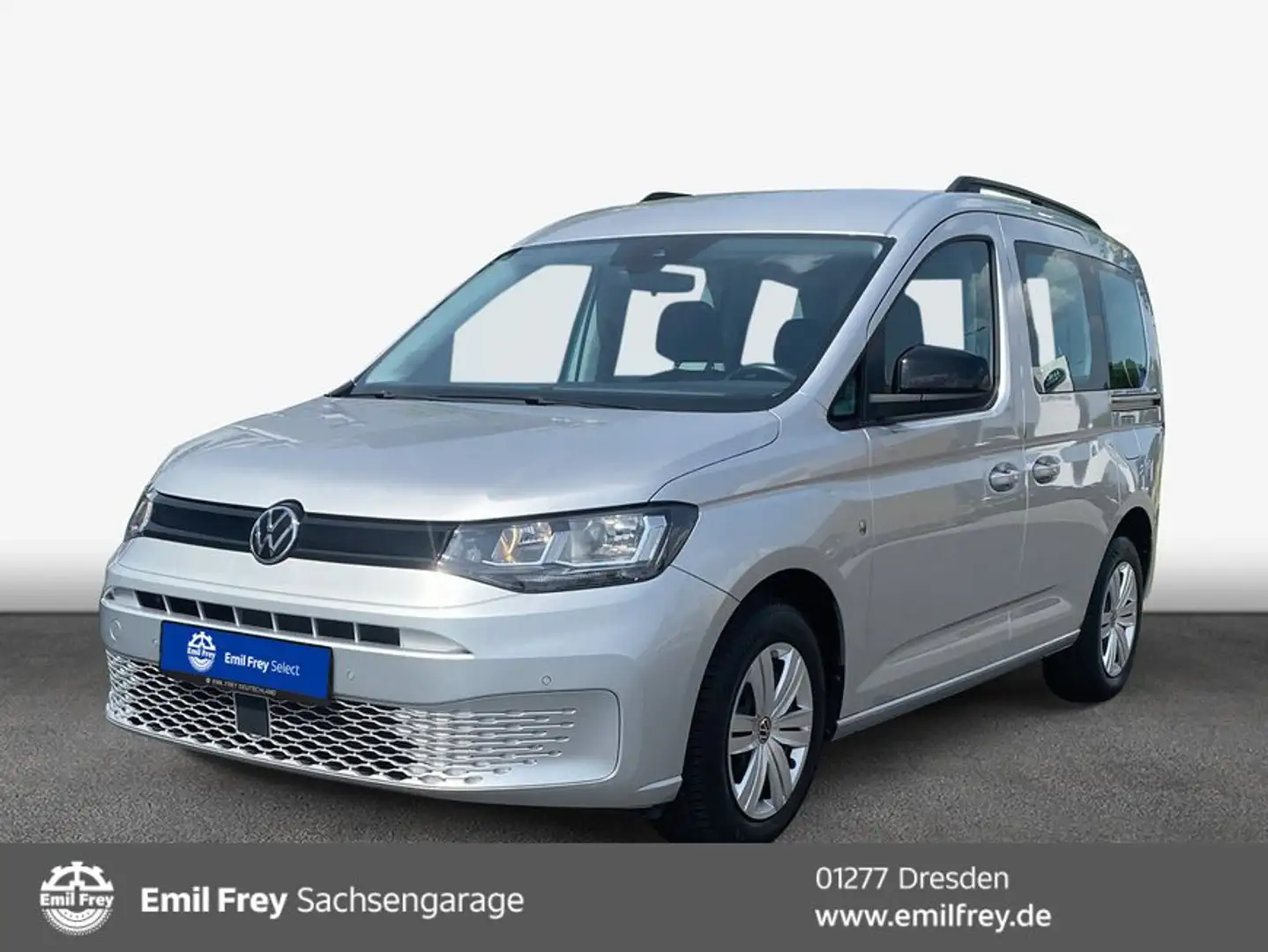 Volkswagen Caddy 1.5 TSI BMT (5-Si.) Caddy PDC RFC Klimaaut. Silber - 1