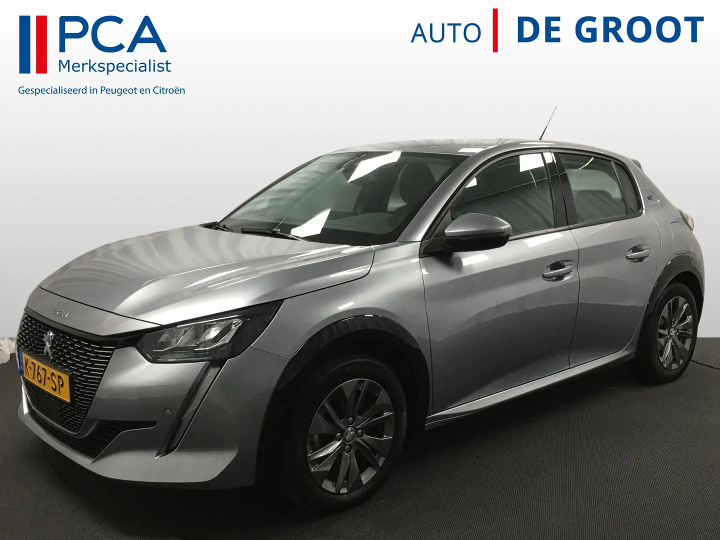 Peugeot e-208 ALLURE EV 50kWh 136pk Half leder/Airco/Cruise/LED Šedá - 1