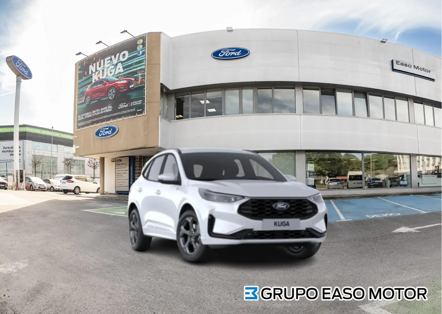 Ford Kuga 2.5 Duratec PHEV 242cv Auto ST-Line Blanco - 1