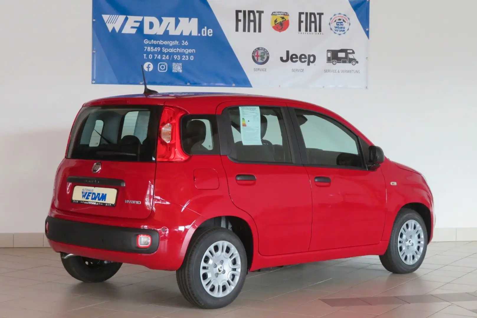 Fiat Panda Pandina Urban 1.0 Hybrid *CityPaket* Rot - 2