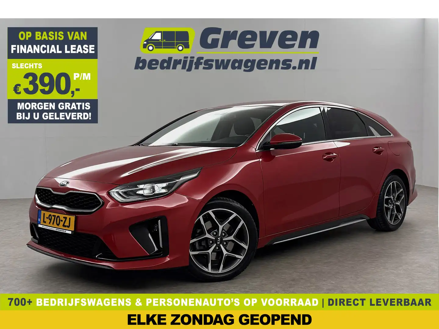 Kia ProCeed / pro_cee'd 1.4 T-GDI 140PK GT-Line Camera Carplay LED Virtual Rouge - 1
