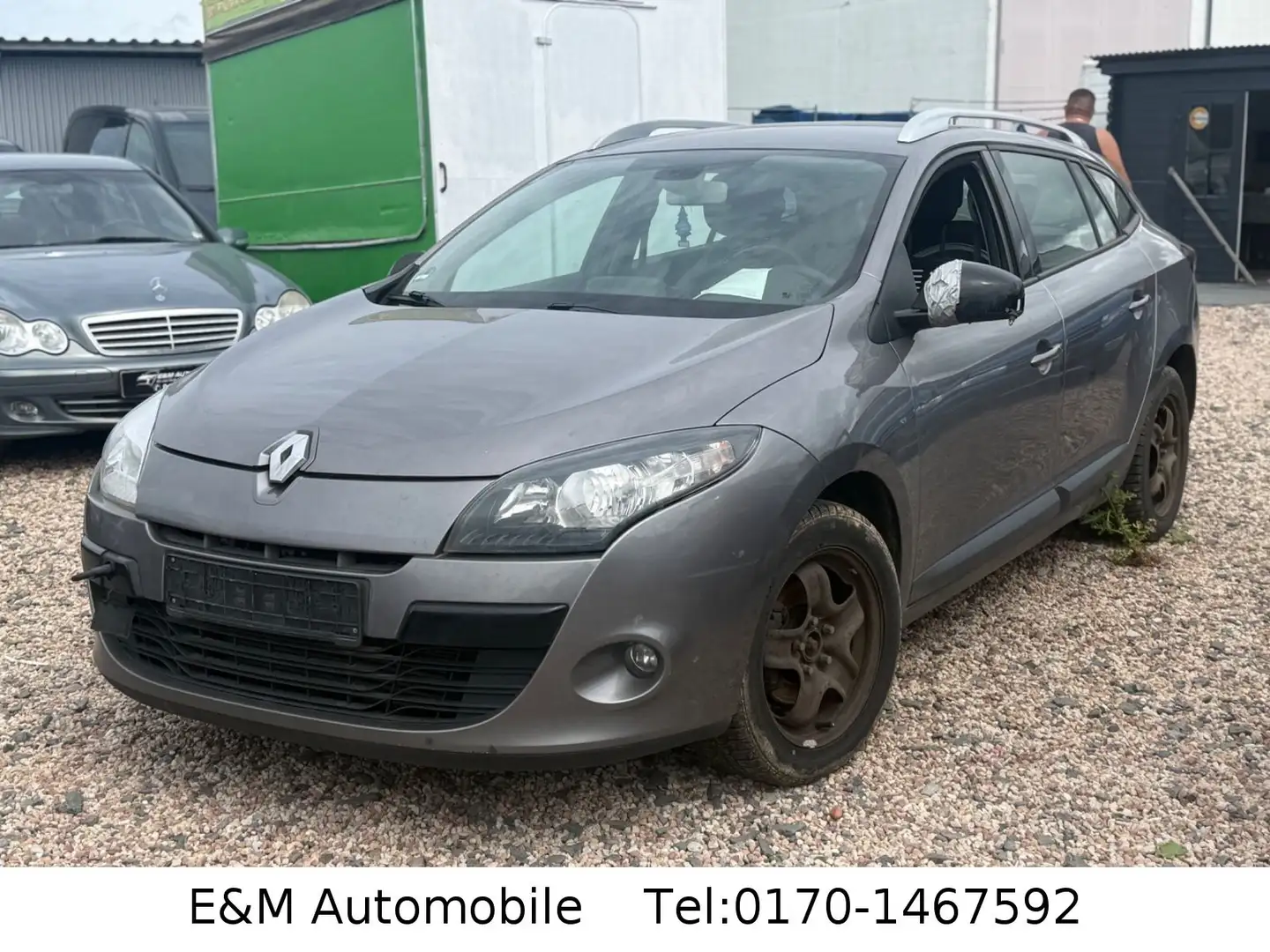 Renault Megane III Grandtour*MOTORSCHADEN*NAVI Grigio - 1