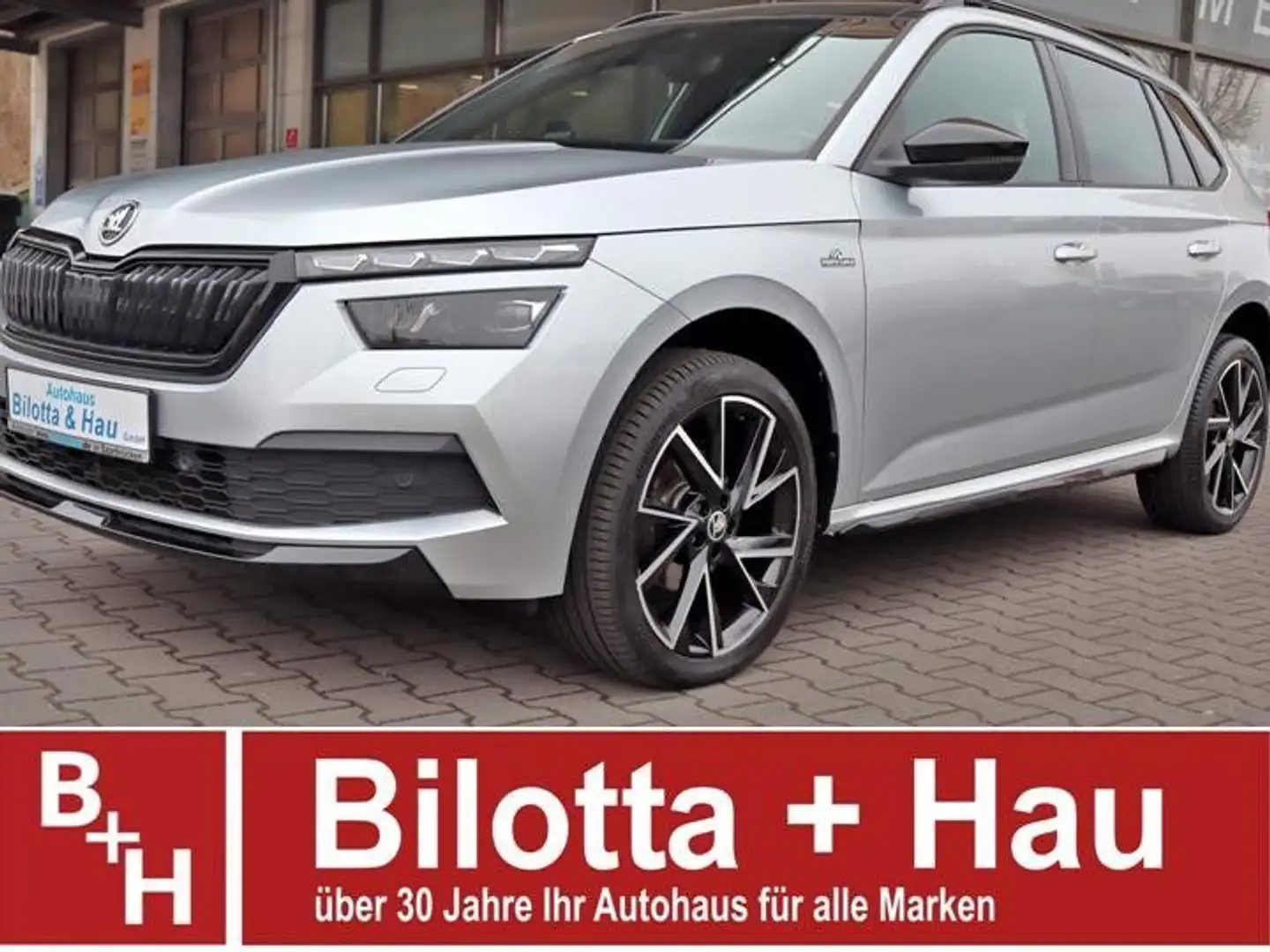 Skoda Kamiq 1.6 TDI SCR Monte Carlo DSG *LED+Navi+Pano Argintiu - 1