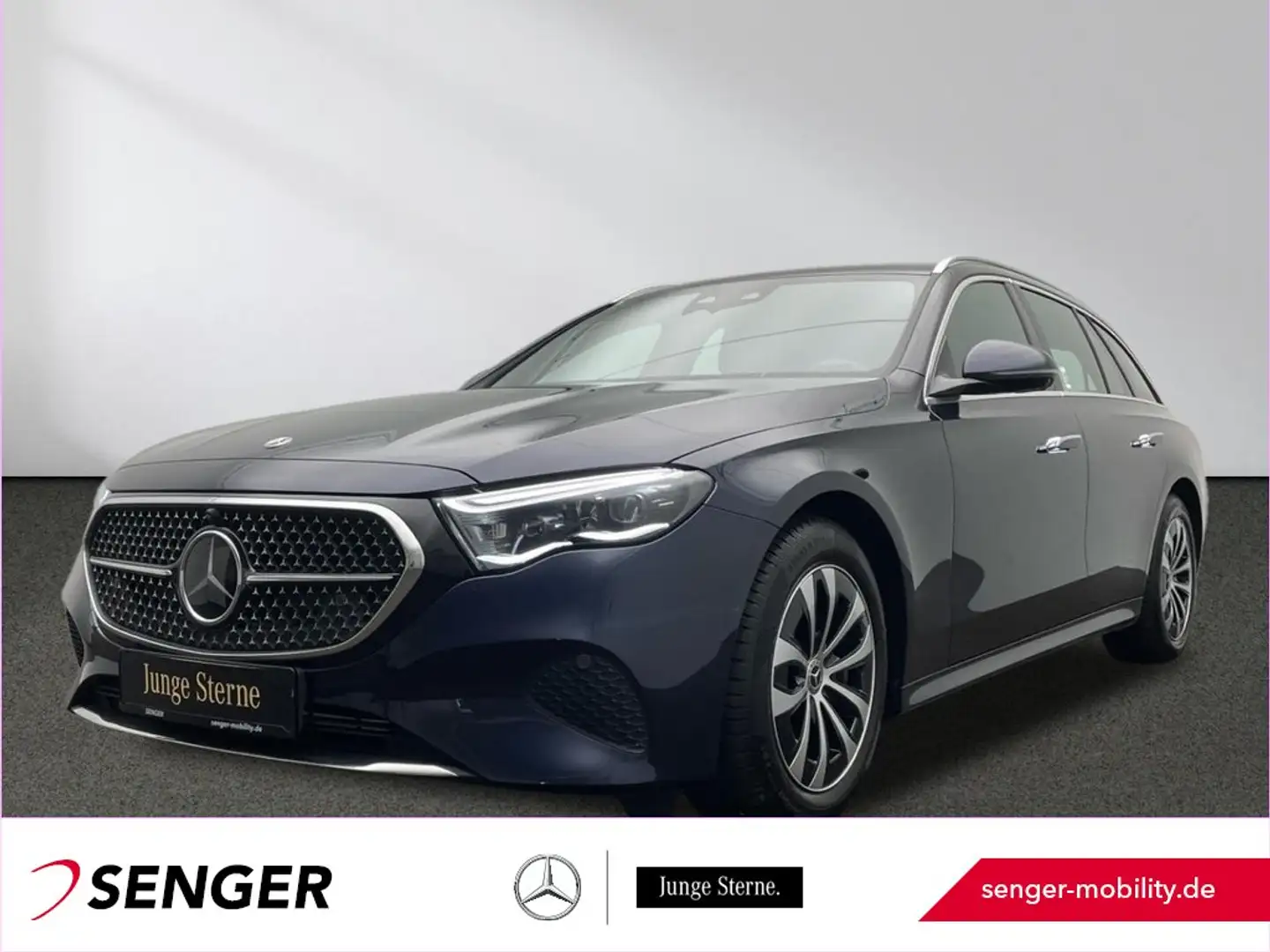 Mercedes-Benz E 220 d T Avantgarde Distronic Digital-Light Blauw - 1