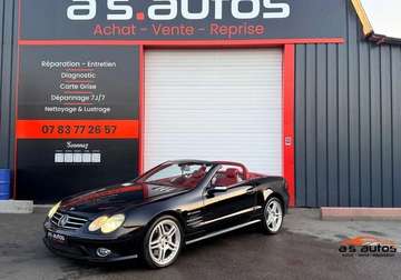 Classe Mercedes 55 AMG 500 CV CABRIOLET INTÉRIEUR ROUGE -