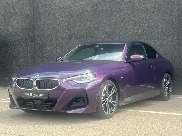 BMW 220 Coupé M Sport | Thundernight Metallic | Live Cockpit Pro | 18" M | 1ste eigenaar - BTW wagen