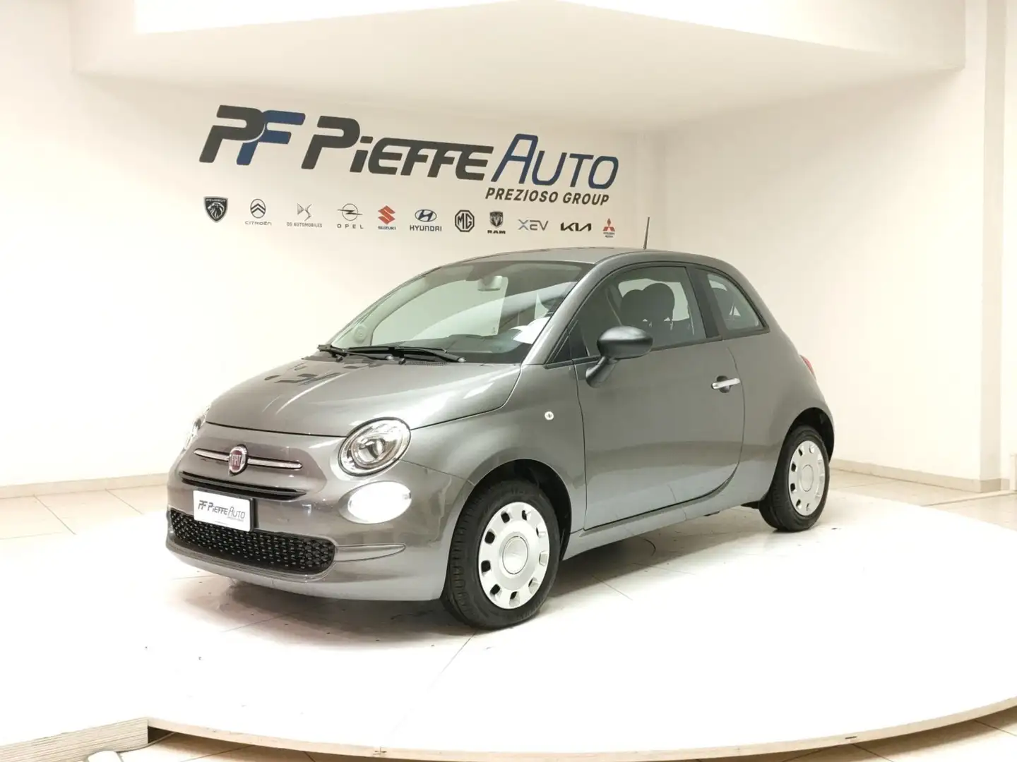 Fiat 500 (2015--->) - 500 1.0 Hybrid Gris - 1