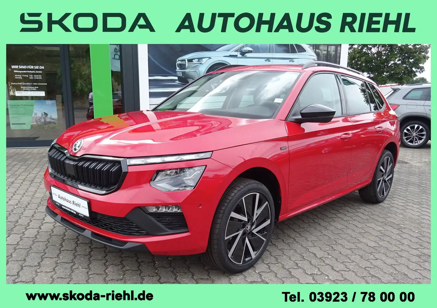 Skoda Kamiq Tour DSG *Black*KomfortPlus*18"LM* Rouge - 1