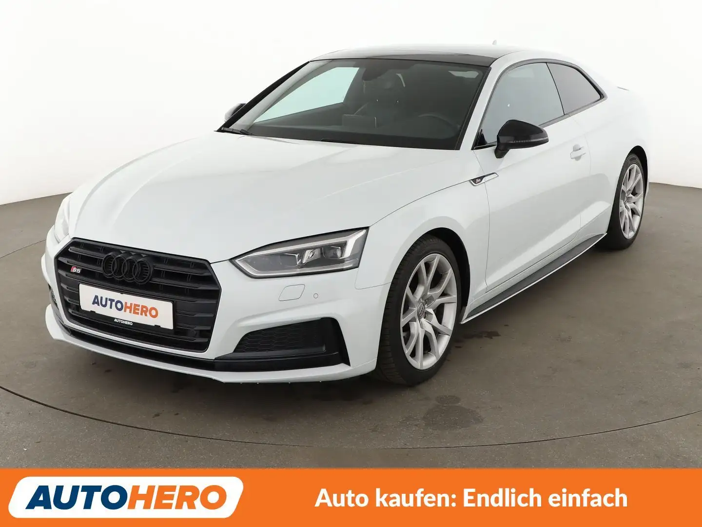 Audi S5 3.0 V6 TFSI quattro Aut.*NAV*LED*TEMPO*VC*CAM*PDC* Weiß - 1