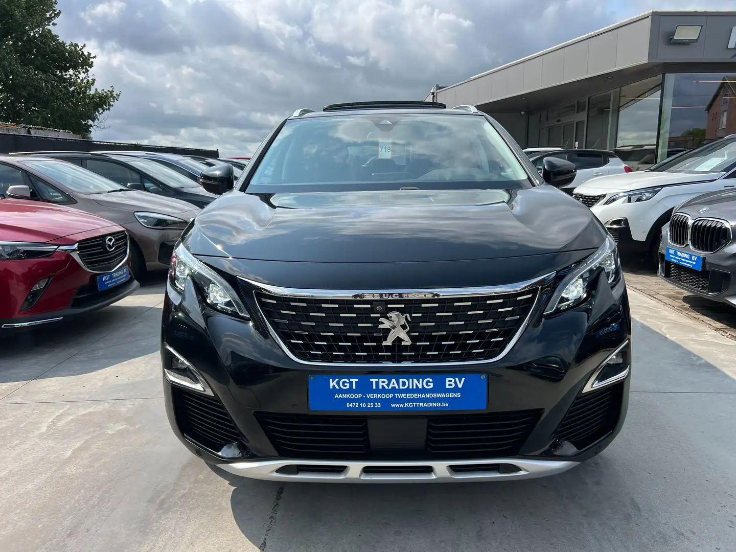 Peugeot 5008 1.5 BLUEHDI NAVI 7 ZIT OPENDAK XENON CAMERA LEDER Noir - 2