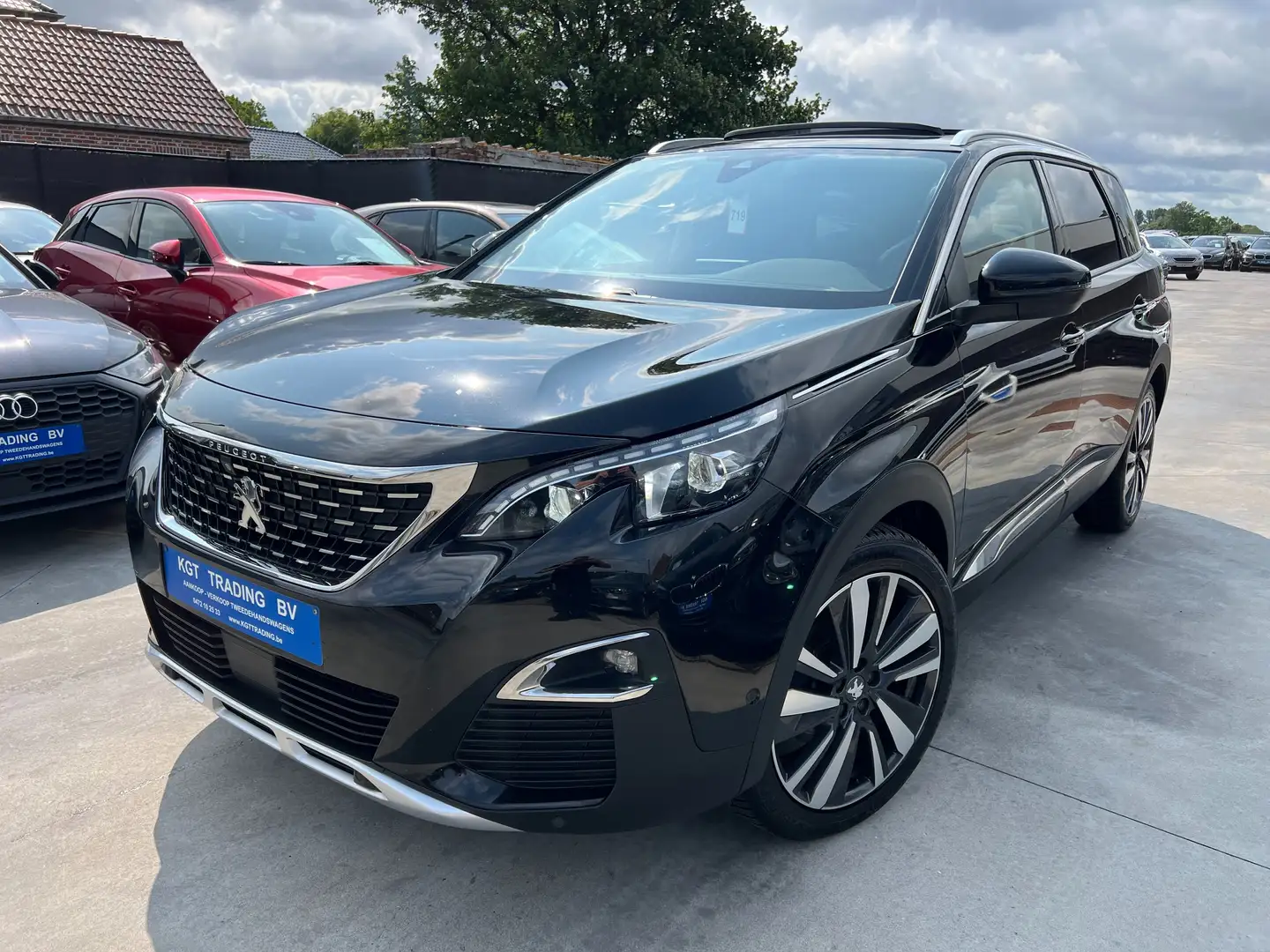 Peugeot 5008 1.5 BLUEHDI NAVI 7 ZIT OPENDAK XENON CAMERA LEDER Noir - 1