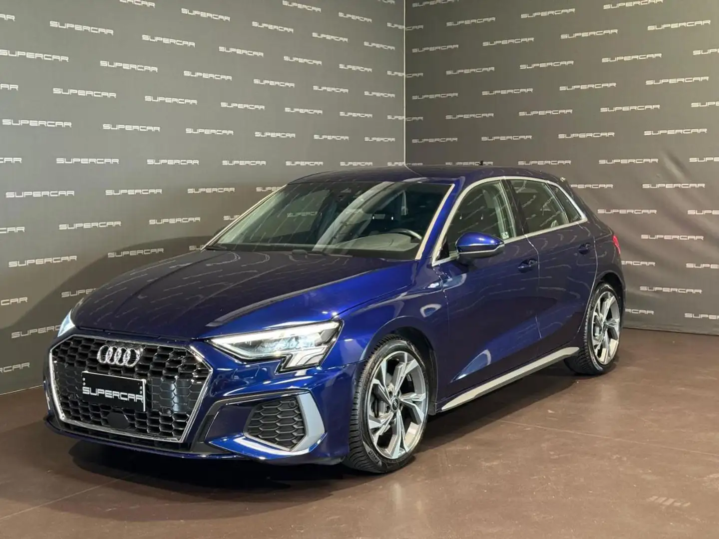 Audi A3 SPB 30 TDI S tronic S line edition X NEOPATENTATI Bleu - 1