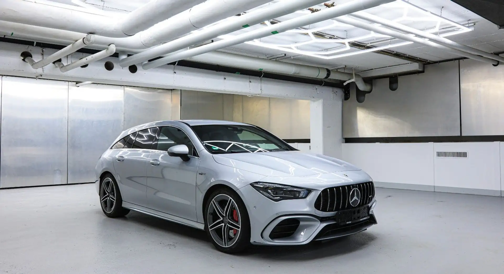 Mercedes-Benz CLA 45 AMG CLA 45 S AMG Shooting Brake 2.Hand Burmester Silber - 1