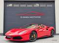 Ferrari 488 SPIDER 3.9 TURBO V8 F1 (670ch) 2018 17608km 1OWNER Rood - thumbnail 1