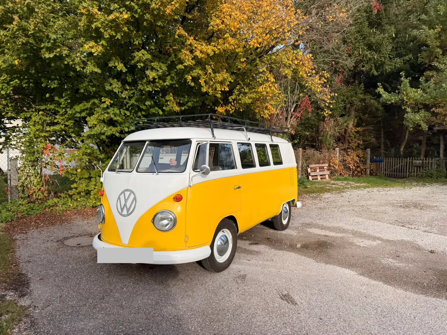 Volkswagen T1 ORIGINAL DEUTSCHER Kombi mit H-Kennzeichen Galben - 2