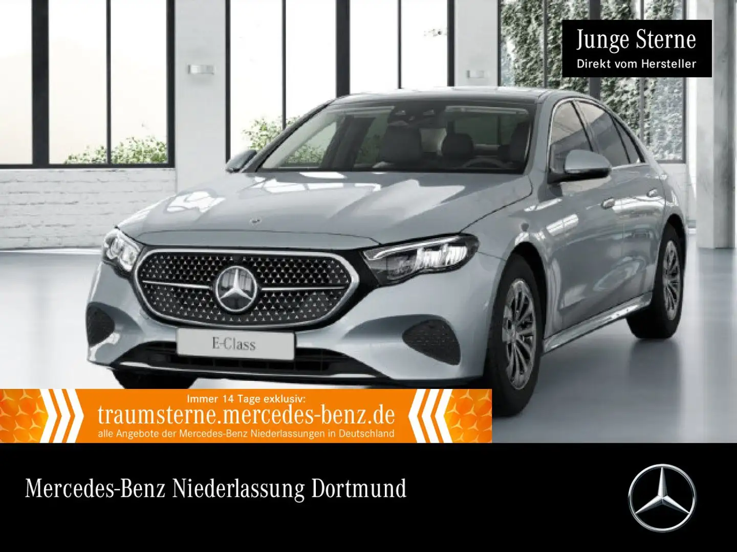 Mercedes-Benz E 200 Avantgarde Fahrass Pano Distr. LED Kamera 9G Argent - 1