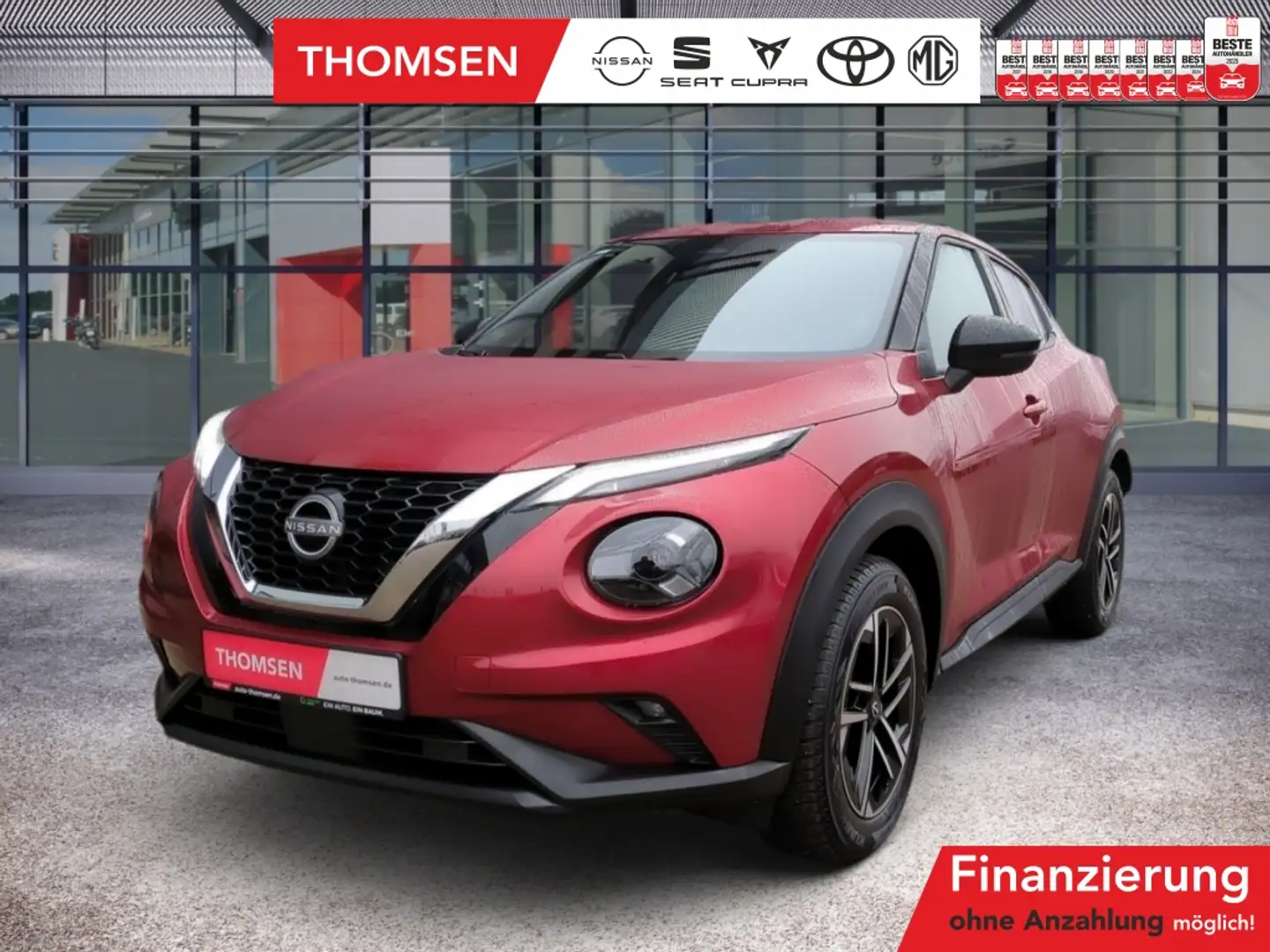 Nissan Juke 1.0 DIG-T 114 PS N-CONNECTA Navi Kamera SHZ Orange - 1
