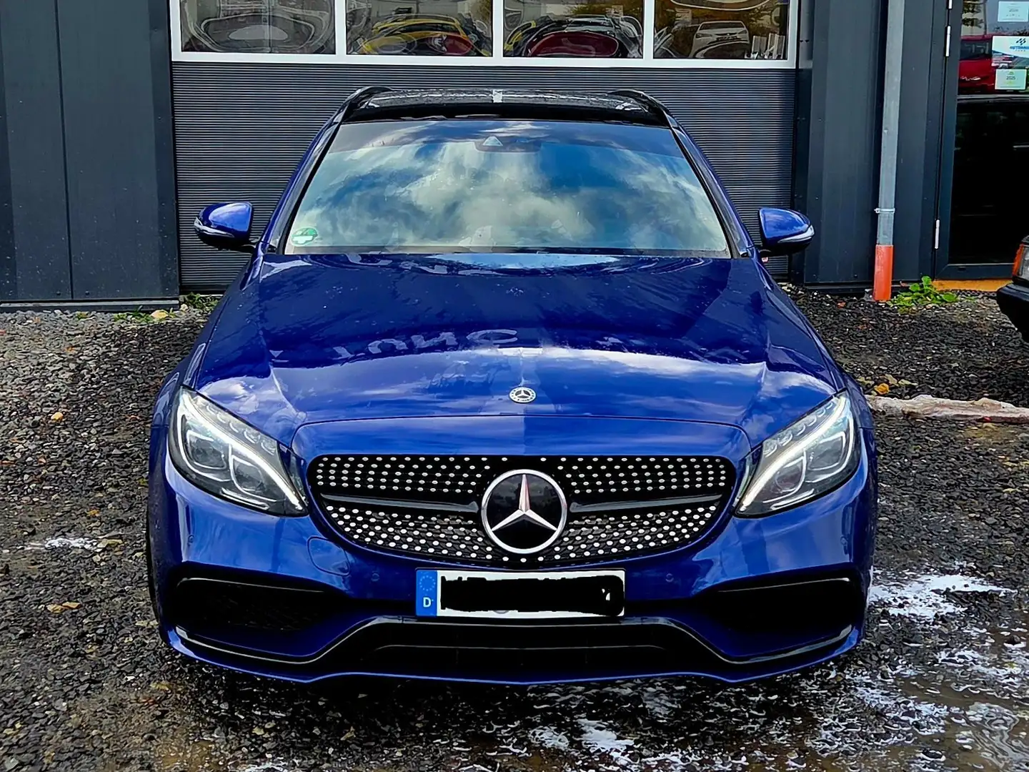 Mercedes-Benz C 250 C 250 T d 4Matic, Avantgarde,Airmatic, Pano, Sport Blauw - 2