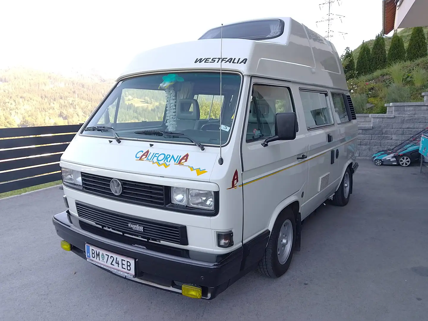 Volkswagen T3 California Weiß - 1