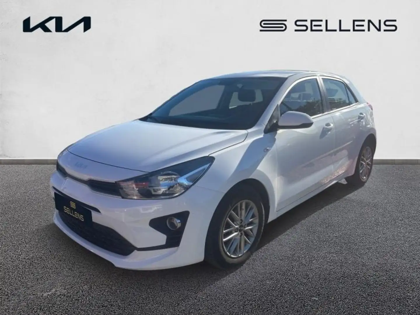 Kia Rio 1.2 DPi 84ch Active Blanc - 1