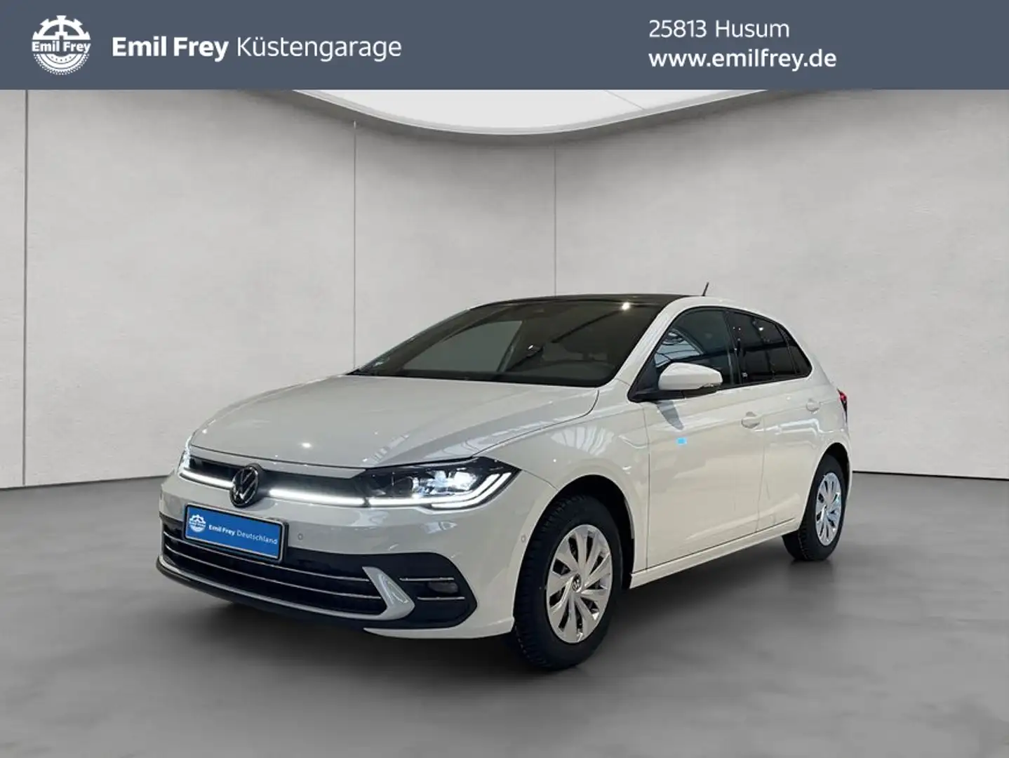 Volkswagen Polo EDITION 50 1,0 l TSI DSG,NAVI,PANO,ACC,RFK Blanc - 1