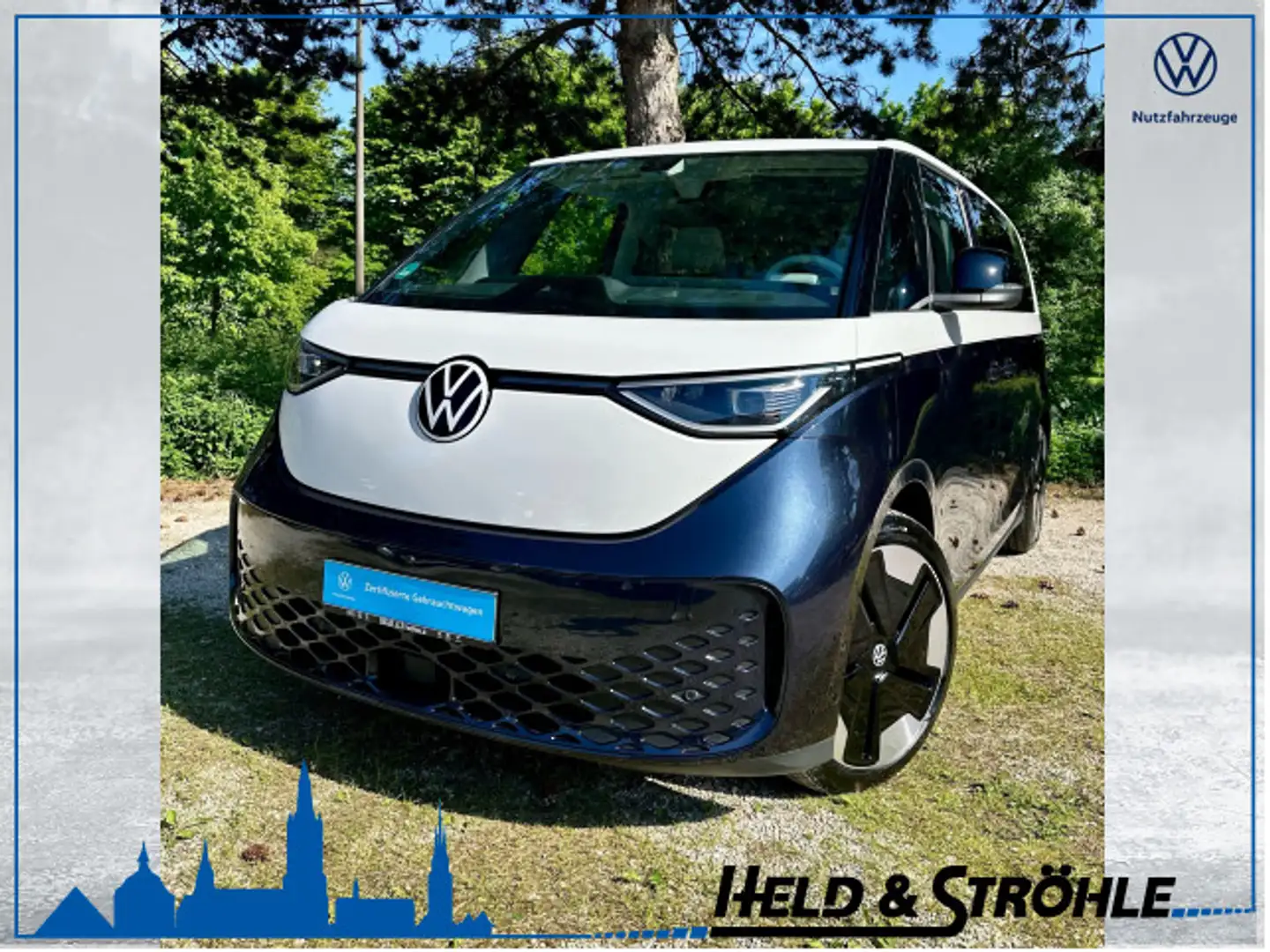Volkswagen ID. Buzz Goal LR 6-sitzer IQ-LED AHK 21" 360° Blau - 1