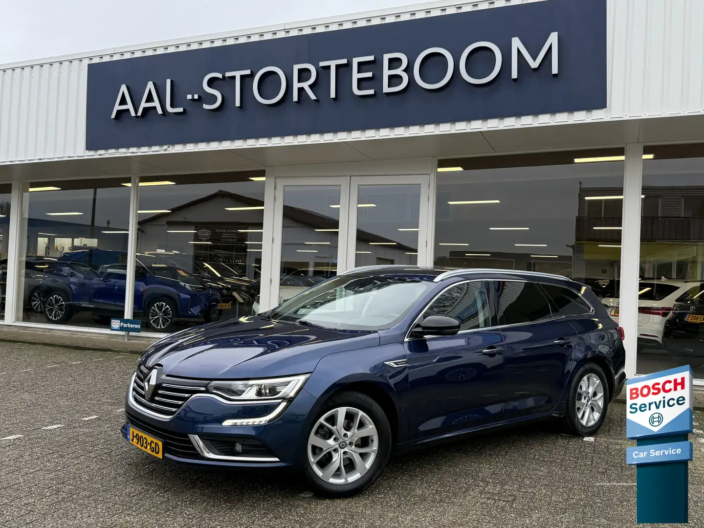 Renault Talisman Estate 1.3 TCe Limited | Automaat | Keyless | DAB Blauw - 1