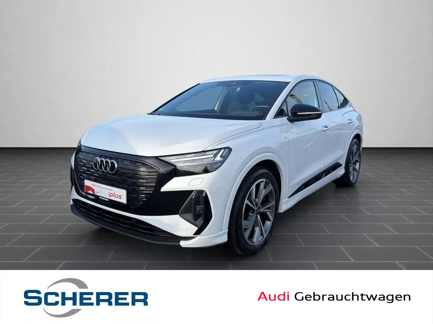 Audi Q4 e-tron 40 82kWh NAVI PANO MATRIX WÄ Weiß - 1